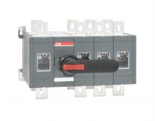 ABB OT800E13CFP Lastumschalter 4-polig 800 A, mit Griff und Welle schnelle Umschaltung I-0-II