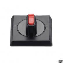 ABB OHBS2AJE011 Selektorgriff I-0-II schwarz Wellen-ø 6 mm IP65 für Lasttrenn., Trägerplatten und DIN-Schienenmontage