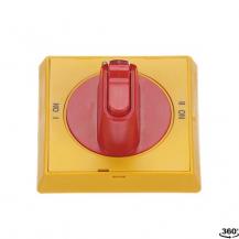 ABB OHYS2AJE011 Selektorgriff rot-gelb Wellen-ø 6 mm IP65 Beschriftung I-0-II