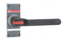 ABB OTV1000EK Direktgriff schwarz 274 mm inklusiv Welle und Abdeckung Beschriftung Test-0 OFF-1 ON