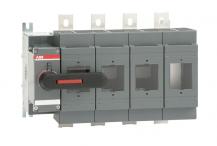 ABB OS630D04N2K Lasttrennschalter für Sicherungen 4-polig 630 A, mit direkt montiertem Griff ungesich. Neutralleiter (rechts)