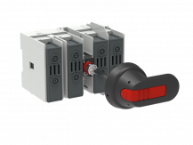 ABB OS30FAJ22FP Lasttrennschalter für Sicherungen 4-polig 30 A, mit Griff und Welle UL/CSA gesichert gesch. Neutralleiter