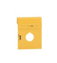 ABB OPYS1 Blanco-Schild gelb für OH1_ und OH3_ Griffe