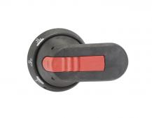 ABB OHB65J6E69 Pistolengriff schwarz 65 mm Wellen-ø 6 mm IP65 Beschriftung I-0-II n. abschließbar