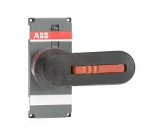 ABB OTV400ECLK Direktgriff schwarz inklusiv Welle und Abdeckung der Mechanik Beschriftung I-I+II-II
