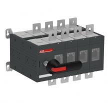 ABB OT800E04DP Doppel-Lasttrennschalter 4-polig 800 A, mit Griff und Welle IEC Variante