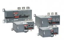 ABB OTM2500E4M230C Lasttrennschalter mit Motor 4-polig 2500 A, mit Griff für manuellen Betrieb Motorspannung Ue 220-240 V AC