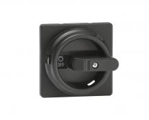 ABB OZ331SPB Rundgriff schwarz Wellen-ø 6 mm IP65 für Lasttrennschalter Trägerplatten und DIN-Schienenmontage