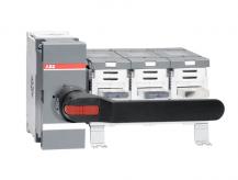 ABB OT1250EM03P Erdungsschalter 3-polig mit Griff und Welle Mech. 90° gedreht Icw/1 Schließer 50 kA, Icm 110 kA