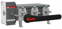 ABB OT1250EM03W4P Erdungsschalter 3-polig mit Griff und Welle/großer Phasenabstand Mech. 90° gedreht Icw/1 Schließer 50 kA, Icm 110 kA