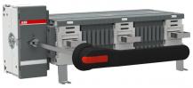 ABB OT1250EM03W8P Erdungsschalter 3-polig mit Griff und Welle/großer Phasenabstand Mech. 90° gedreht Icw/1 Schließer 50 kA, Icm 110 kA
