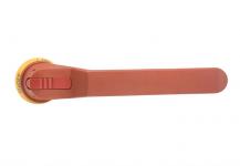 ABB OHY274J12 Pistolengriff rot-gelb 274 mm Wellen-ø 12 mm IP65 Beschriftung I-0/EIN-AUS