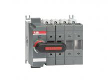 ABB OS63GD04N2K Lasttrennschalter für Sicherungen 4-polig 63 A, mit direkt montiertem Griff ungesich. Neutralleiter (rechts)
