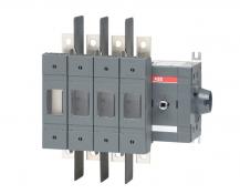 ABB OS100GJS40N1 Lasttrennschalter für Sicherungen 4-polig 100 A, ohne Griff UL/CSA unges. Neutralleiter links/seit. Betätigung