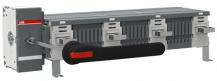 ABB OT1250EM04W8P Erdungsschalter 4-polig mit Griff und Welle/großer Phasenabstand Mech. 90° gedreht Icw/1 Schließer 50 kA, Icm 92 kA