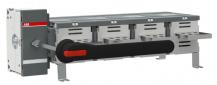 ABB OT2500EM04W4P Erdungsschalter 4-polig mit Griff und Welle/großer Phasenabstand Mech. 90° gedreht Icw/1 Schließer 55kA, Icm 176 kA