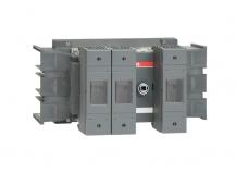 ABB OS160GD21LRP Lasttrennschalter für Sicherungen 3-polig 160 A, mit Griff und Welle Anschluss Zugang links Abgang rechts