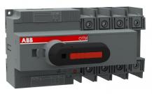 ABB OTM125F4M230V Lasttrennschalter mit Motor 4-polig 125 A, mit Griff für manuellen Betrieb Motorspannung Ue 220-240 V AC/DC