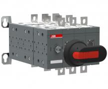ABB OT160E03YP Bypass-Schalter 3-polig 160 A, mit Griff und Welle offene Umschaltung I-0-II