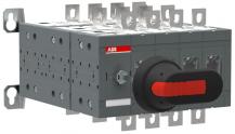 ABB OT160E04YP Bypass-Schalter 4-polig 160 A, mit Griff und Welle offene Umschaltung I-0-II