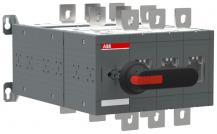 ABB OT630E03YP Bypass-Schalter 3-polig 630 A, mit Griff und Welle offene Umschaltung I-0-II