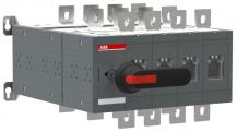 ABB OT800E04YP Bypass-Schalter 4-polig 800 A, mit Griff und Welle offene Umschaltung I-0-II