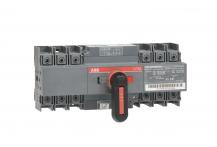ABB OTM125F3CMA24D Lastumschalter mit Motor 3-polig 125 A, mit Griff für manuellen Betrieb Motorspannung Ue 24V DC/I-0-II
