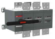 ABB OT3200E03CP Lastumschalter 3-polig 3200 A, mit Griff und Welle offene Umschaltung I-0-II