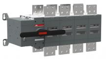 ABB OTM3200E4CM230C Lastumschalter mit Motor 4-polig 3200 A, mit Griff für manuellen Betrieb Motorspannung Ue 220-240 V AC/I-0-II