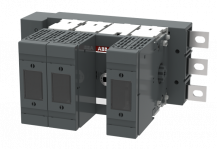 ABB OS125GD21LR-MNS Lasttrennschalter f Sich 3-polig 125 A, mit Griff und Welle Anschluss links und rechts