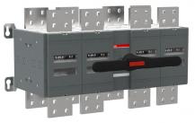 ABB OT3200E22CP Lastumschalter 4-polig, 3200 A, Schaltmechanismus in der Mitte inklusive Griff und Welle