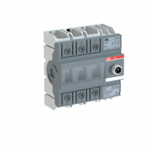 ABB OT160G30 Lasttrennschalter 3-polig 160 A, ohne Griff und Welle Trägerplatten- und DIN-Schienenmontage