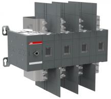 ABB OT1600U04 Lasttrennschalter 4-polig 1600 A, ohne Griff und Welle UL/CSA Trägerplattenmontage