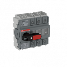 ABB OT160G03KL Lasttrennschalter 160 A, 3-polig, IEC und UL98 mit abschließbarem Direktgriff OHBS16