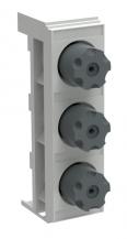 ABB XLPD0-FB-E33/57-3P DIII-Sicherungssockel 3-polig 63 A, mit Rahmenklemmen DIII E33 Breite 57mm Phasenabstand 60 mm