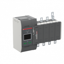 ABB OXA260U3S4QB Automatischer Umschalter TruONE 3-pol + N 260 A, Level 4 Steuereinheit 200 ... 480 V AC, Zugang unten offene Umschaltung I-II UL