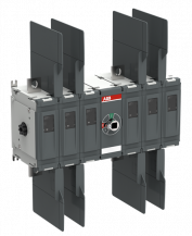 ABB OTDC500F33 DC-Lasttrennschalter 6-polig 500 A, ohne Griff und Welle 1000 V DC Dreikreis