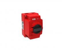 ABB OKA20S6B1F400 F400 EMV Sicherheitsschalter 6-polig, 415V AC23 20 A, 9,5kW Montierter Hilfskontakt: 2NO 0NC Aluminium-Gehäuse, IP65