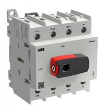 ABB OT63G2-4BSN2 Lasttrennschalter OT Plus 63 A, Baugröße G2, 4-polig, 4. Pol rechts DIN-Montage, Schraubklemmen IEC60947-3 und UL60947-4-1
