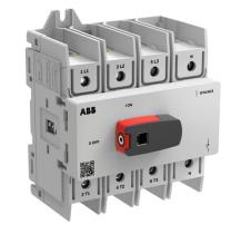 ABB OT63G3-4BSN2 Lasttrennschalter OT Plus 63 A, Baugröße G3, 4-polig, 4. Pol rechts Türmontage, Schraubklemmen IEC60947-3 und UL60947-4-1