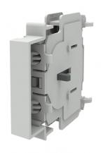 ABB AUXGM3-11 Hilfskontakt 1 Öffner+1 Schließer, DIN-Montage, max. 2+2 Hilfsschalterblöcke je Seite 4Ö + 4S montierbar auf beiden Seiten für OT Plus