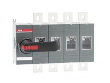 ABB OTHV800E04P 4-polig 800A m. Griff u. Welle base mounted geeignet für 800...1000VAC
