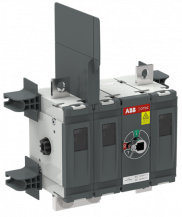ABB OTDC500FV21-WA DC-Lasttrennschalter 3-polig, 500 A, 2000 V DC DC-21B und DC-PV1 Schaltmechanismus zwischen den Polen
