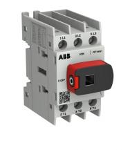ABB OT16G1-3BS Lasttrennschalter OT Plus 16 A, Baugröße G1, 3-polig, inkl. Griff Montageplatte, Schraubklemmen IEC60947-3 und UL60947-4-1