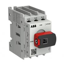 ABB OT16G1-3MQ Lasttrennschalter OT Plus 16 A, Baugröße G1, 3-polig, inkl. Griff DIN-Montage,Federzugklemmen, IEC 60947-3 und UL60947-4-1