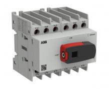 ABB OT63G1-6BS Lasttrennschalter OT Plus 63 A, Baugröße G1, 6-polig, inkl. Griff Montageplatte, Schraubklemmen IEC60947-3 und UL60947-4-1