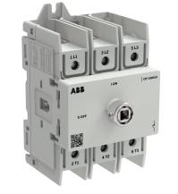 ABB OT125G3-3BSU/32 Lasttrennschalter OT Plus 125 A, Baugröße G3, 3-polig, exkl.Griff, DIN-Montage Schraubklemmen, IEC und UL, inkl. Ring für Wellenmontage, Großverpackung 32 St.