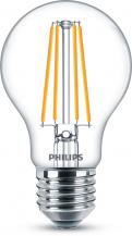 PHILIPS E27 Retrolook LED Lampe mit Filamentfäden 8.5W wie 75W warmweisses Wohnlicht