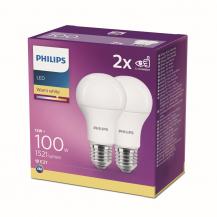 PHILIPS LED Lampe A60 E27 13W (100W) 2700K