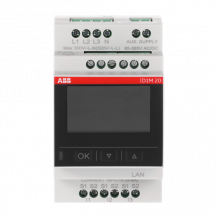 ABB D1M 20 Ethernet Multimessgerät Modbus TCP, Klasse 0,5 2 DI, 2 DO, LCD-Display